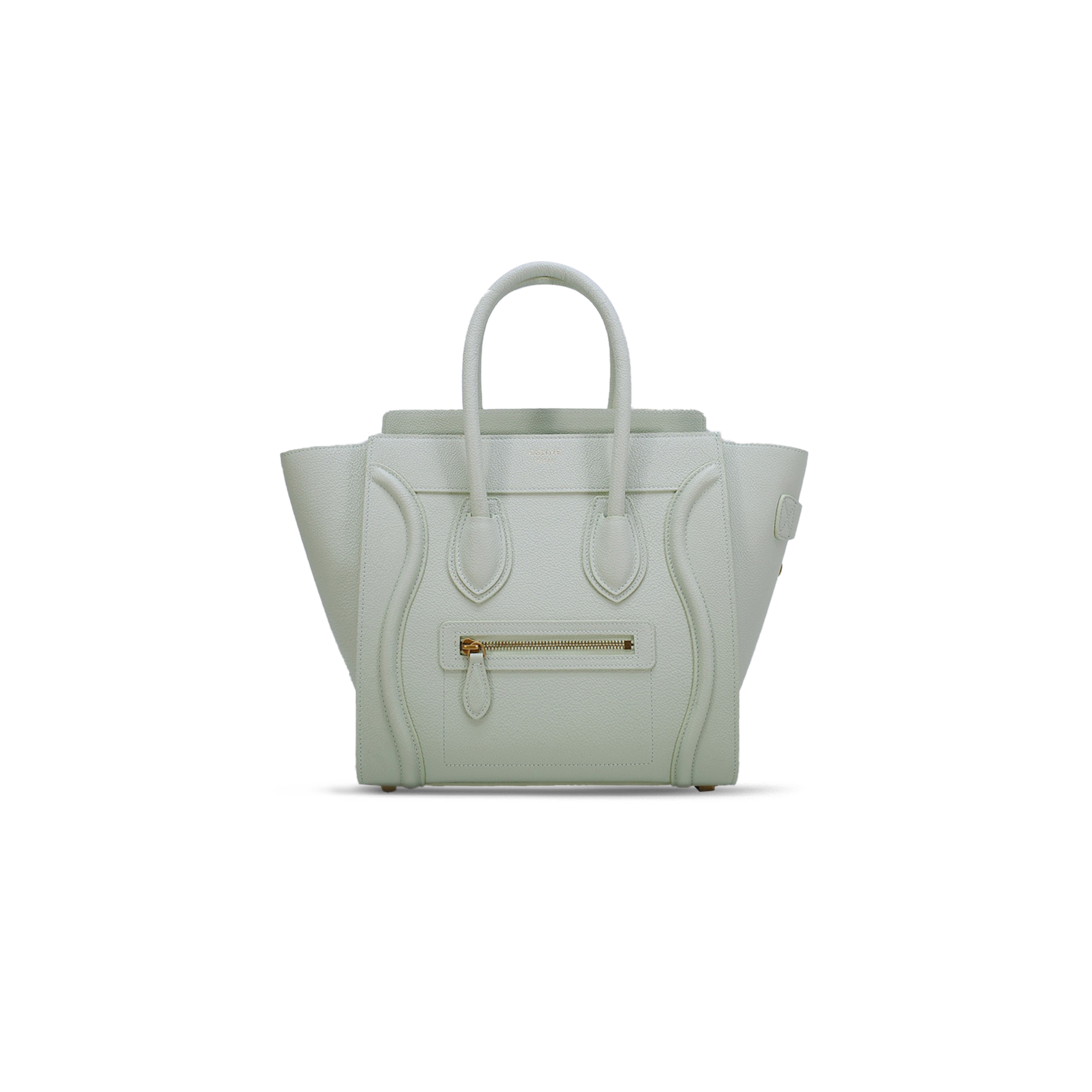 CELINE TOTE IN LUGGAGE MICRO PEBBLED CALFSKIN 167793DRU.38SW (27*27*15cm)